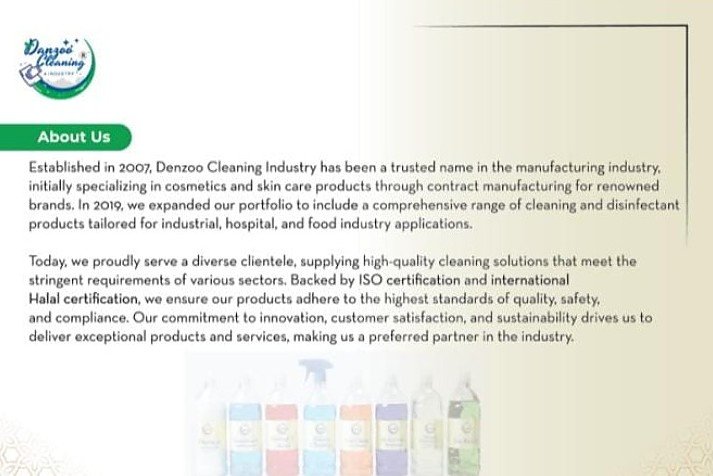 About Danzoo Cleaning Industry